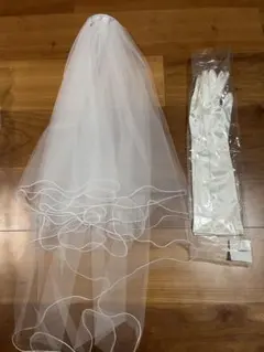 フォーシスアンドカンパニー ウェディングベールとロンググローブセット