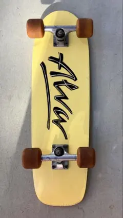 レトロスケートボード イエロー