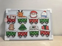 くだもの列車 クリスマスver 特大サイズ マグネットシアター