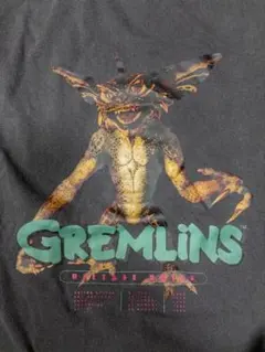 新品XL グレムリン Tシャツ ストライプ モンスター 映画 ビンテージ加工