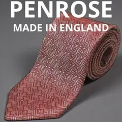 英国製・Penroseペンローズ シルクネクタイ ビッグペイズリー 117暗い赤 楽天市場】penrose ネクタイの通販