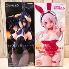 オーバーロード『アルベド』『すーぱーそに子』バニーフィギュア2体セット⭐︎