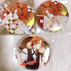 陽 うさ耳 缶バッジセット