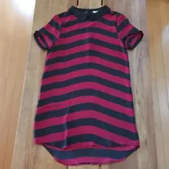 FOREVER21　フォーエバー21　ボーダーシャツワンピ