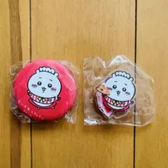 ちいかわレストラン　缶バッジ／アクスタ セット ※おまけ付き