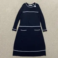 Super Beauty ニットワンピース 40 ブラック