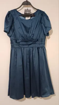 RUIRUE ドレス 濃いエメラルドグリーン