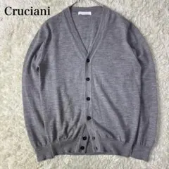Cruciani ニット カーディガン　グレー 楽天市場】クルチアーニ Cruciani カシミヤ100％ ジップカーディガン