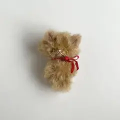 きゃらめるプリン　こねこ　猫　ぬいぐるみ　ハンドメイド　作家　アートドール　a