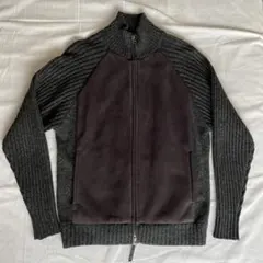 CHAPS RALPH LAUREN ダークグレー ニットセーター