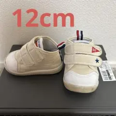 ベビーシューズ　12cm 幅広甲高