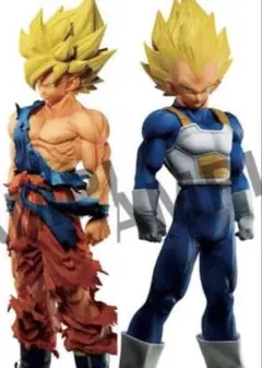 ドラゴンボール超 SMSP ゲンキダマツリ 孫悟空 ベジータ　2点セットのサムネイル