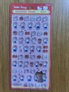 正規品 ボンボンドロップシールミニ　ハローキティ　赤 サンリオ