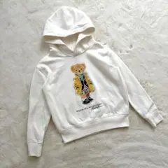 美品　 ポロベアフーディー　裏起毛　パーカー　トレーナー