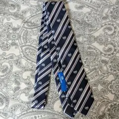 制服用ネクタイ AneCONOMi コスプレ ネイビー ストライプ 原宿系