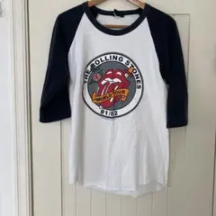 00'sヴィンテージThe Rolling Stones七分袖ラグランTサイズFのサムネイル