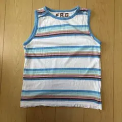 F.R.G. FLASH REPORT GIRLS タンクトップ ボーダー Mのサムネイル