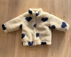 ZARA ハート柄　ボア　アウター　完売品　水通しのみ　92cm