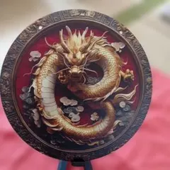 龍の飾り物 壁掛け ドラゴン オブジェのサムネイル