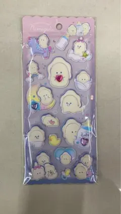 ゆき様専用　つぶらな瞳のぷくぷくシール なまがき2シート