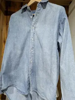 BEAMS ライトブルーデニムシャツ　オーバサイズ