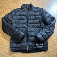 H&M 中綿ジャケット ダウンジャケット 黒 170