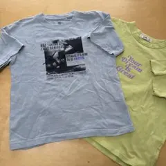 キッズ　Tシャツ　２枚セット　140 小学生　学校準備　スケボー
