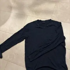 ZARA MAN BASIC ニット セーター 深緑　Mのサムネイル