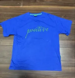 POSITIVE STREET Tシャツ ブルー