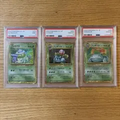 PSA 連番 フシギダネ フシギソウ フシギバナ 御三家 ポケモン　クラシック