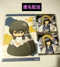 銀魂　キャラポップストア　花鳥風月　特典　桂小太郎　イラストシート　 缶バッジ