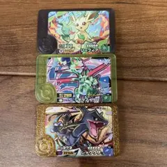 ポケモンフレンダ　リーフィア、テツノイサハ、レックウザ