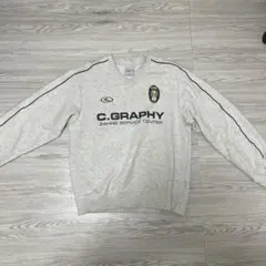 C.GRAPHY グレー スウェット Sサイズ