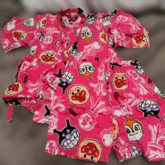 ANPANMAN ピンク 甚平 95