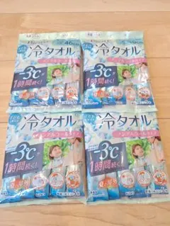 【新品】ビオレ冷タオル 46cm子どもも使えるノンアルコールタイプ4のサムネイル