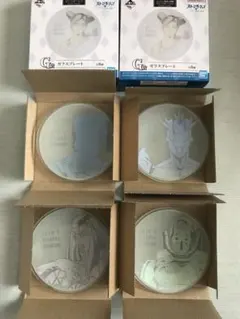 一番くじ　ジョジョの奇妙な冒険　ガラスプレート　ウェザー　アナスイ　等