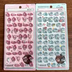 【正規品】ボンボンドロップシールミニ　サンリオ　マイメロ　ハンギョドン　セット