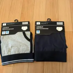 UNIQLO メンズ下着 ボクサーブリーフ 2枚セット L