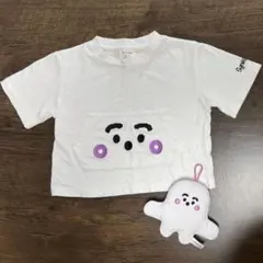 【値下】シナぷしゅ Tシャツ ぬいぐるみセット 白のサムネイル
