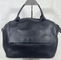 ear PAPILLONNER レザーフラップ2WAYバッグSサイズ 黒のサムネイル