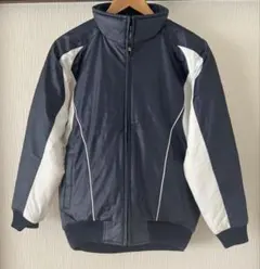 少年野球 160cm グラコンThermotron ネイビー/ホワイト 中綿入