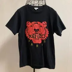 KENZO ケンゾー タイガー Tシャツ XS メンズ ブラック 半袖 ロゴ 虎