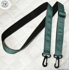 2.5幅 ショルダーストラップ　市松模様　黒プラ