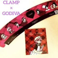 CLAMP×GODIVA コラボステッカー