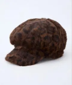 【GRANCY】Fur Casquette / ファーキャスケット