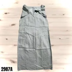 UNTITLED アンタイトル グレー 半袖 カットソーワンピース 2987のサムネイル