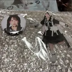 松本かれん　生誕祭ラッフル　缶バッジ　アクスタB