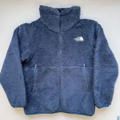 ノースフェイス ボアフリース ジャケット 140 キッズ ネイビー