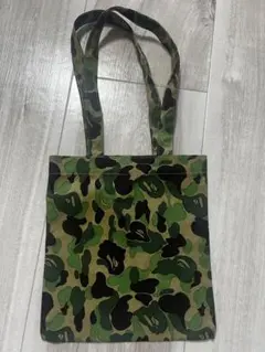 A BATHING APE 迷彩 カモフラ ミニトートバッグ