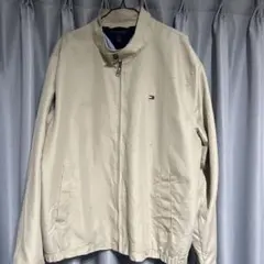 TOMMY HILFIGER ベージュ ジャケット L/G スイングトップ